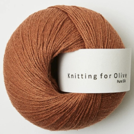 Knitting for Olive Pure Silk Copper