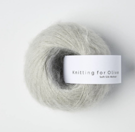 Knitting for Olive Soft Silk Mohair Pearl Gray