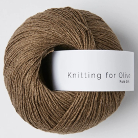 Knitting for Olive Pure Silk - Bark