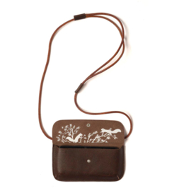 Keecie Phonebag Hang On Dark Brown