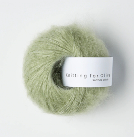 Knitting for Olive Soft Silk Mohair Dusty Artichoke