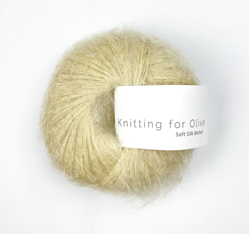 Knitting for Olive Soft Silk Mohair - Clover Green –
