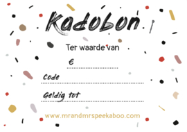 Kadobon 150 euro