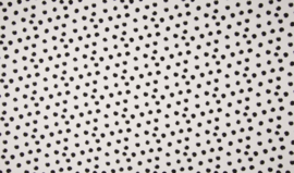Dots S (wit/ zwart) katoen