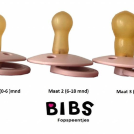 Bibs speen Blush maat 2