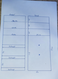 Maatwerkkast Tessa