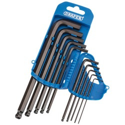 10-Piece Imperial hexagon and ball end key set