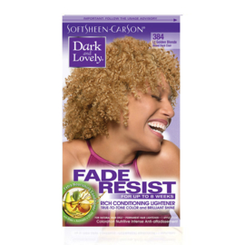 DARK & LOVELY - Fade resist rich conditioning lightener - 384 | Light golden blonde