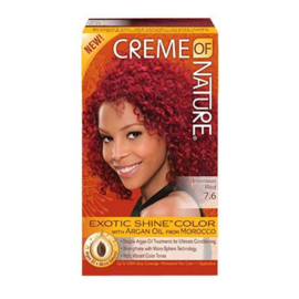 CREME OF NATURE - Exotic shine color - 7.6 | Intense red