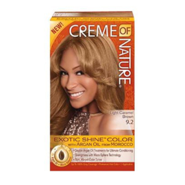 CREME OF NATURE - Exotic shine color - 9.2 | Light caramel brown