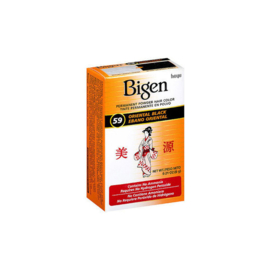 Bigen - Permanent powder hair color - 59 | Oriental black