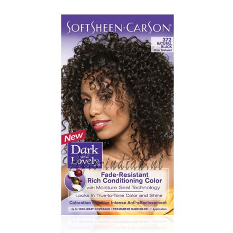 DARK & LOVELY - Fade resistant rich conditioning color - 372 | Natural black