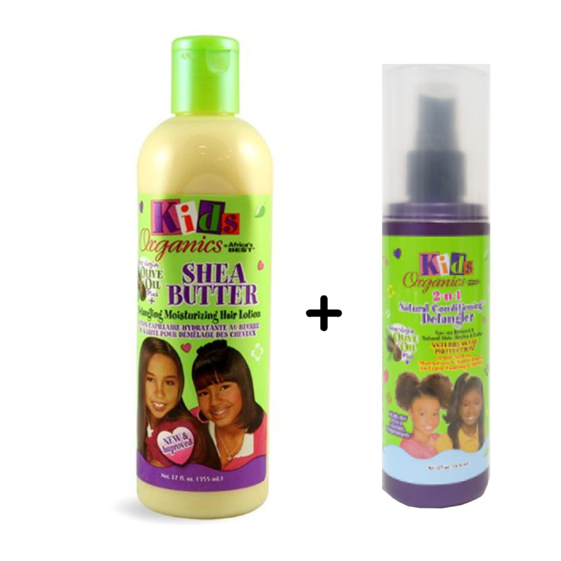 Kids Organics Shea Butter Detangling Moisturizing Hair Lotion