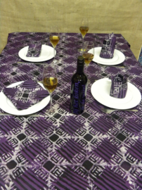 Tafelkleed Akosombo incl. 6 servetten.