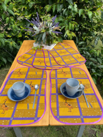 Placemats uit Ghana