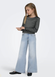 ONLY KOGCALIFORNIA MW WIDE FLARED AKM217 NOOS Style No. 15371689 Colour: Light Blue Denim