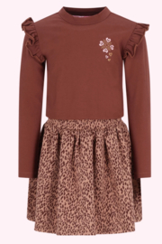 B.Nosy Dawn dress Y608-5860 - 572 - Pott Brown