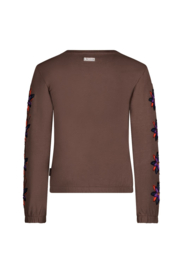 B-nosy sweater walnut y308-5321-530