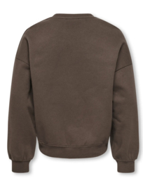 KOGKIKI LIFE L/S OVZ O-NECK STUD BRU SWT Style No. 15361472  Colour: Bracken Radiate