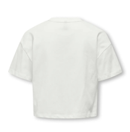 ONLY KOGDAPHNE LIFE S/S SHORT PRINTED TEE JRS Style No. 15347328