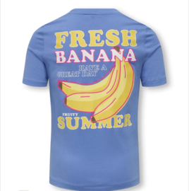 ONLY KOGBOLETTE LIFE S/S TOP JRS Style No. 15371458 Colour: Ultramarine Fresh