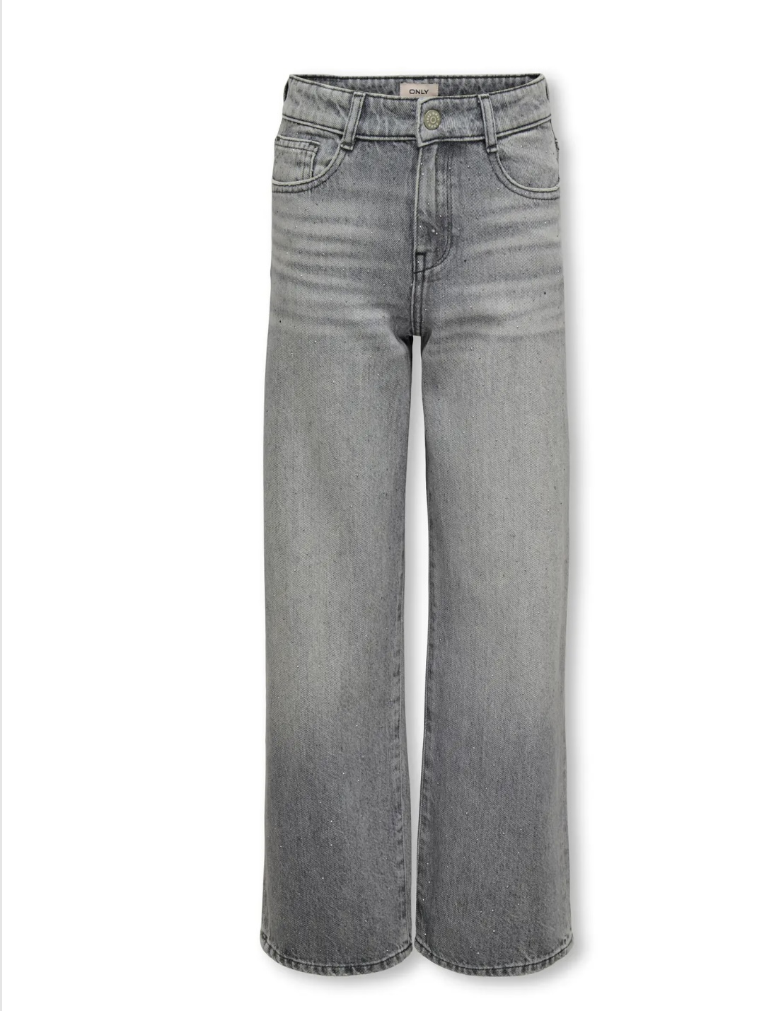 ONLY KOGCOBAIN REG WIDE RHINESTONE DNM Style No. 15356426 Color: Medium Grey Denim