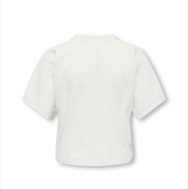 ONLY KOGSTELLA S/S PRINT JRS Style No. 15374871 Colour: Cloud Dancer Up / Tonal