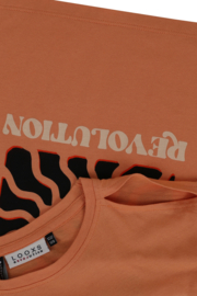Looxs shirt abricot 2312-54498-276