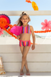 B.Nosy Winona reversible bikini with print Y502-5055 979 Fab Stripe