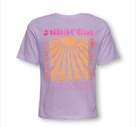 ONLY KOGRUTH SUN LIFE S/S TOP BOX CS JRS Style No. 15375849 Colour: Orchid Bloom Back Sunbeam