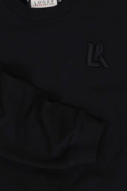 Looxs long sweater black 2332-5346-099
