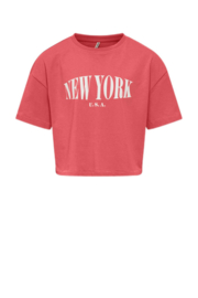 Only kogolivia loose top New York rose