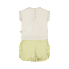Dirkje 2 delig setje soft green p54462-35