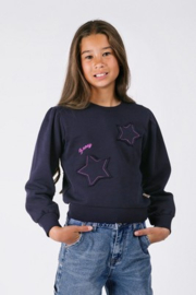 B.Nosy  Sophie B.Nosy girls sweater Y508-5324 - 190 - NAVY)