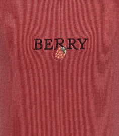 ONLY KOGJILLY EMB WASHED TANK TOP JRS Style No. 15373005 Colour: Barbados Cherry Strawberry/EMB