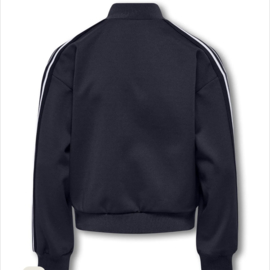 ONLY KOGWARM UP LIFE X TRACK ZIP JACKET PNT Style No. 15358863 Colour: Night Sky Panel White/Black/Night Sky