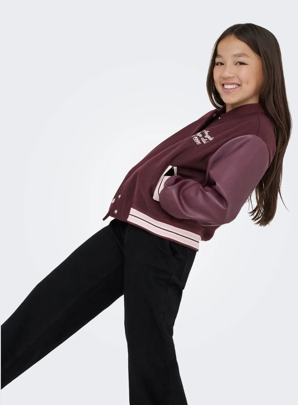 ONLY KOGWESTCOAST LIFE BOMBER OTW Style No. 15358465 Color: Mauve Wine