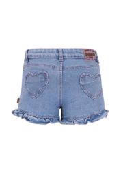 B-NOSY GIRLS DENIM SHORT PORTIA Y602-5619-179 LIGHT DENIM