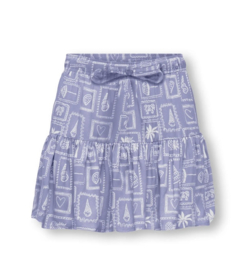 ONLY KOGZALINA LIFE AOP SKORTS PTM Style No. 15350062 Colour: Sweet Lavender Stamps