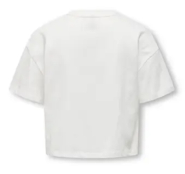 ONLY KOGDAPHNE LIFE S/S SHORT PRINTED TEE JRS Style No. 15347328 roze