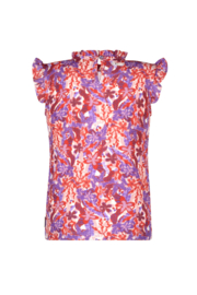 B.Nosy Tamar sleeveless top with aop Y502-5104  906 Cherry AO