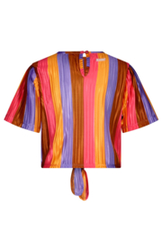 B-nosy  Bonny stripe top with knot Y503-5102 979 Fab Stripe