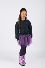 B.Nosy Rory B.Nosy girls mesh skirt with Y508-5713 - 619 - ECLECTIC FLORALprinted layer