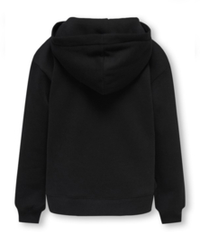 Only kogevery hoodie zwart
