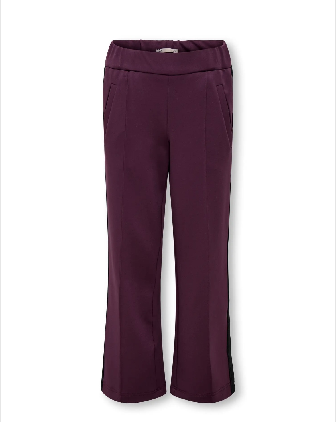 ONLY KOGWARM UP LIFE X TRACK PANT PNT Style No. 15358864 Color: Mauve Wine Panel White/Black/Mauve wine