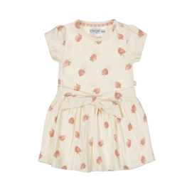 Dirkje jurkje off white met aardbeien p54323-35