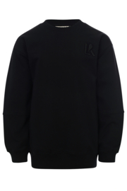 Looxs long sweater black 2332-5346-099