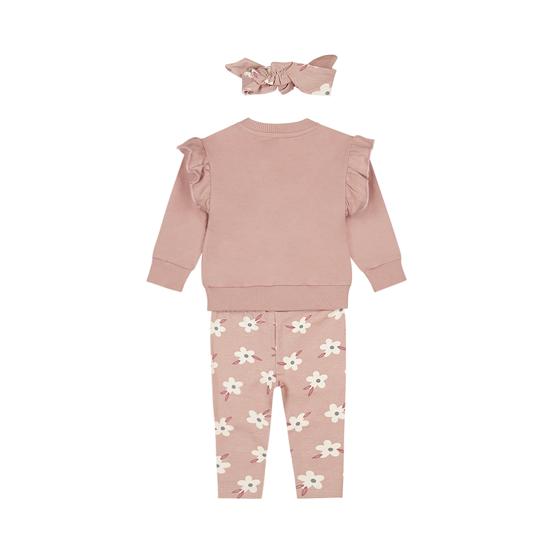 Dirkje 2 pce babysuit + headband (O56421-35)