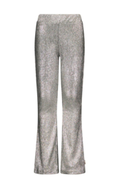 B.Nosy Paige flared pants metallic Y409-5623 003 - Silver