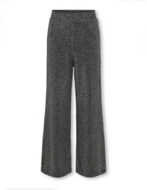 ONLY Kogqueen glitter pant black zilver